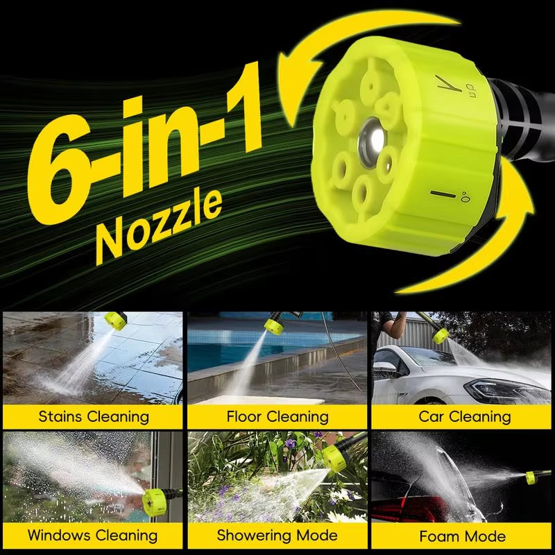 Vantik pressure washer ergonomic handle close-up