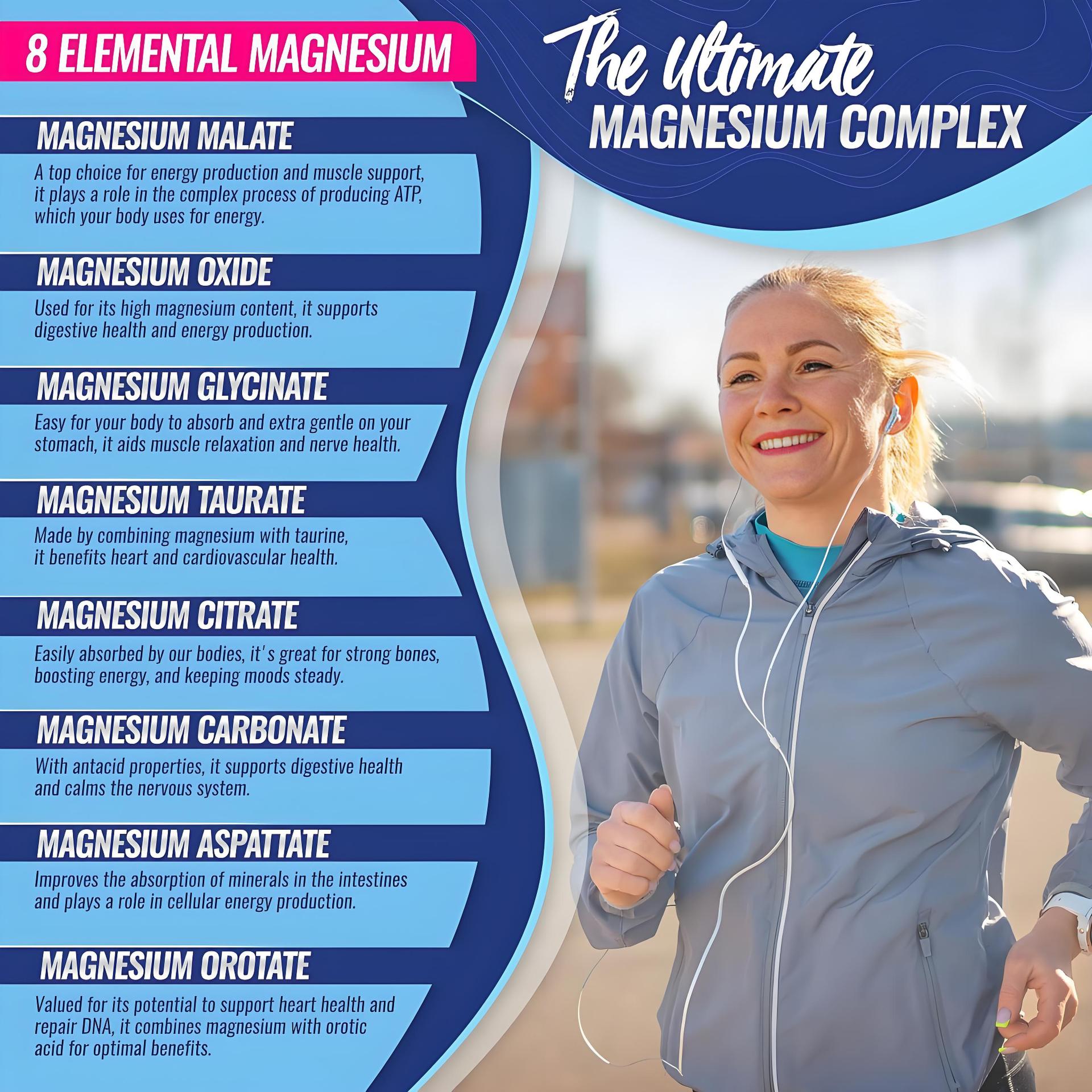Solace Magnesium Complex capsules close-up
