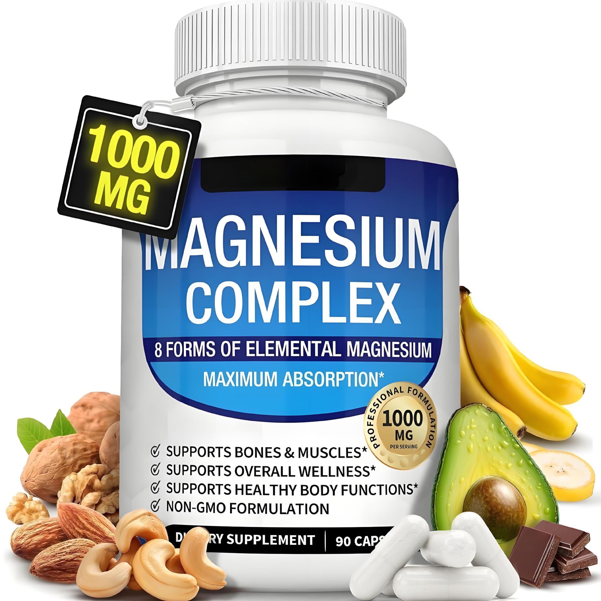 Solace Magnesium Complex Capsules product packaging