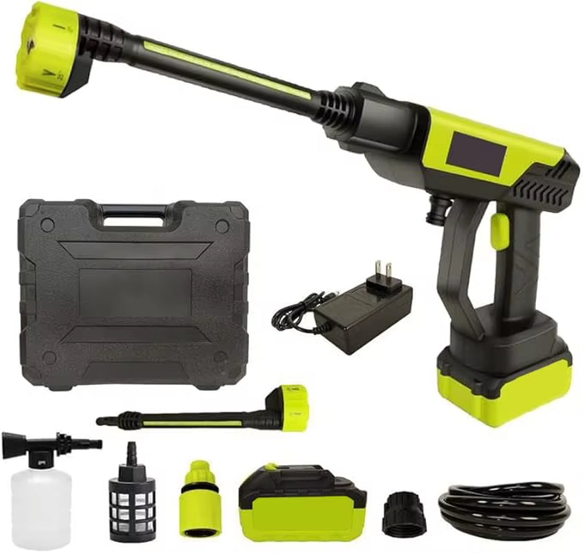 Vantik 1200 PSI portable cordless car pressure washer, front view