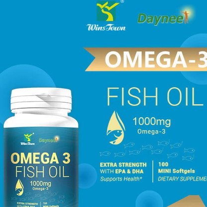 Solace Omega-3 Fish Oil supplement facts label